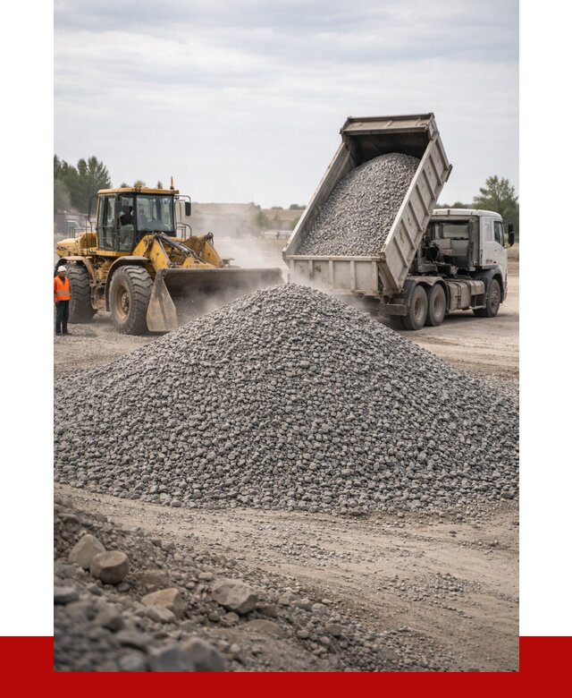Купить щебень с доставкой в Сибае от 2569 руб. | ПРОНЕРУДСба