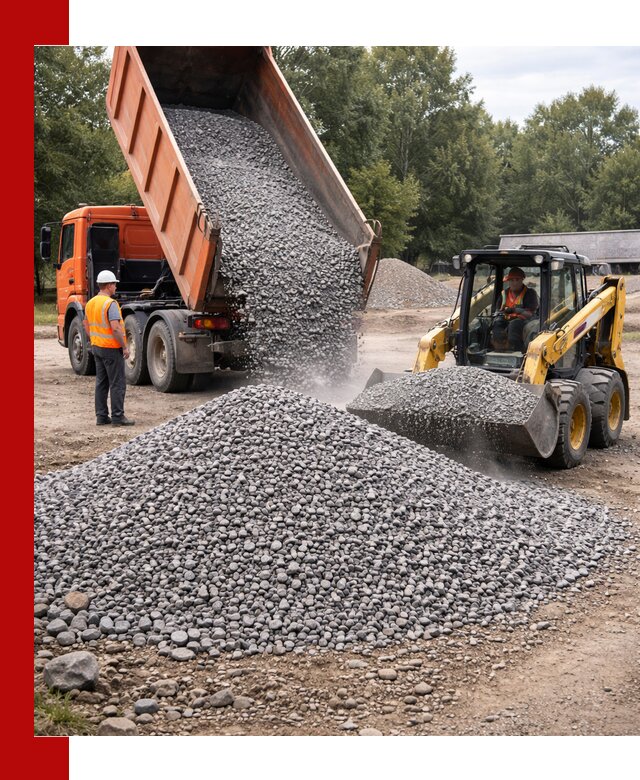 Купить гранитный щебень фракции 5–10 в Сибае с доставкой