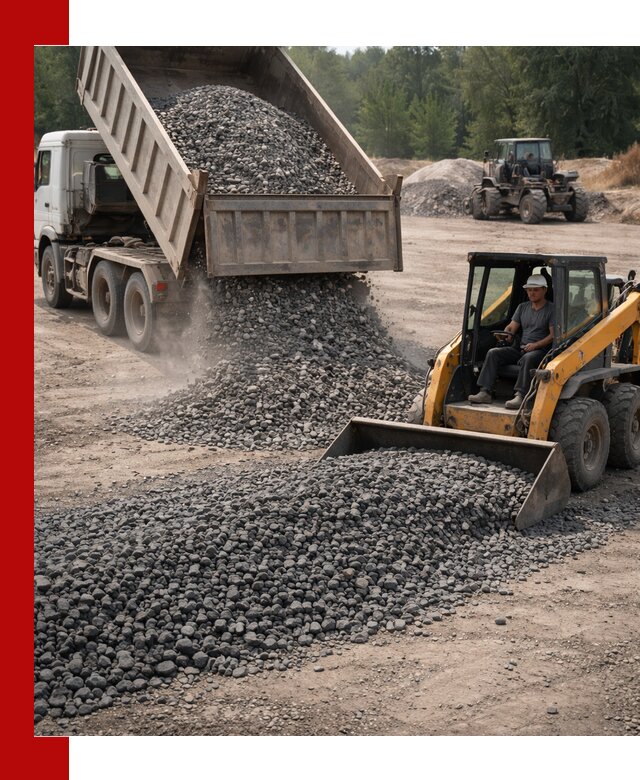 Гранитный щебень фракция 40-70 с доставкой в Сибае