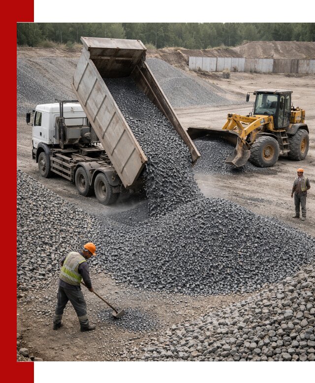 Щебень габбро-диабаз фр. 5-20 с доставкой в Сибае