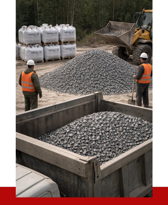 Щебень габбро диабаз 20-40 в Сибае от 3494 руб. | ПРОНЕРУДСба