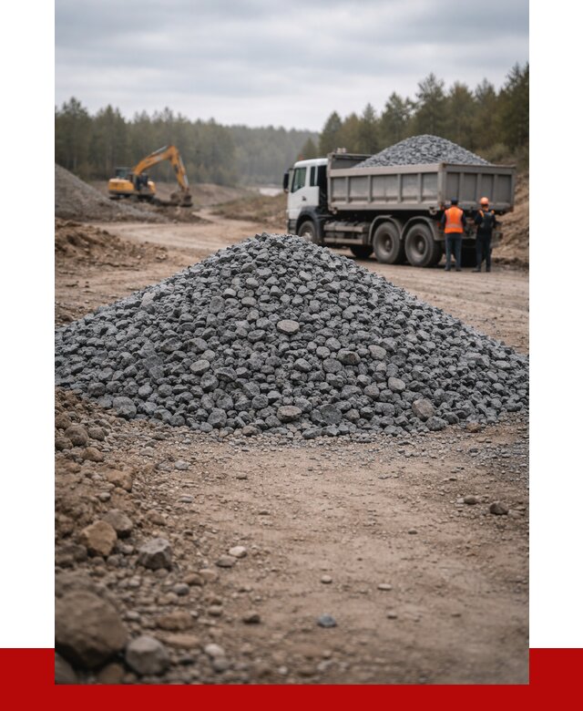 Щебень габбро диабаз фракция 40-70 в Сибае от 2261 р-ПРОНЕРУДСба