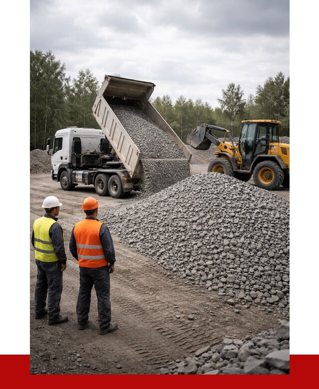 Гравийный щебень фракция 40-70 в Сибае от 9762р | ПРОНЕРУДСба