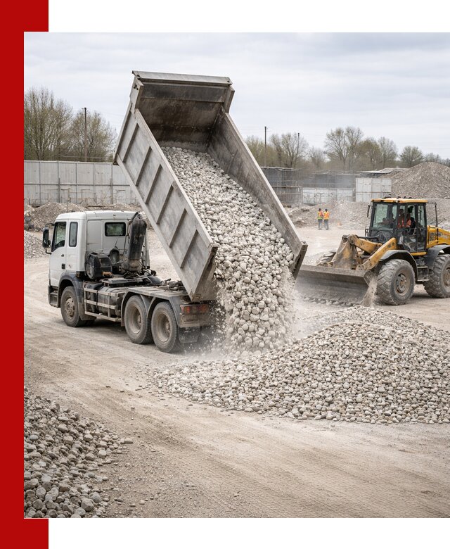 Доставка и продажа известнякового щебня в Сибае