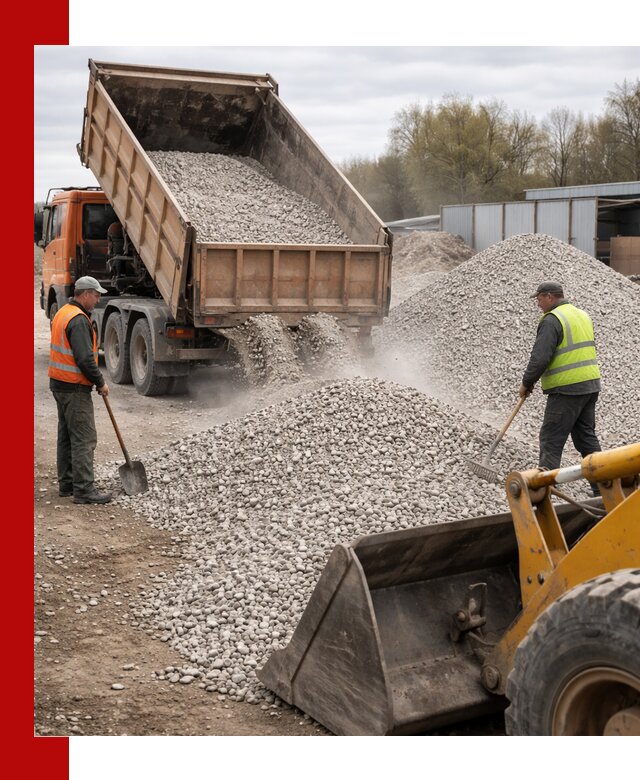 Доломитовый щебень фракции 5-20 с доставкой в Сибае