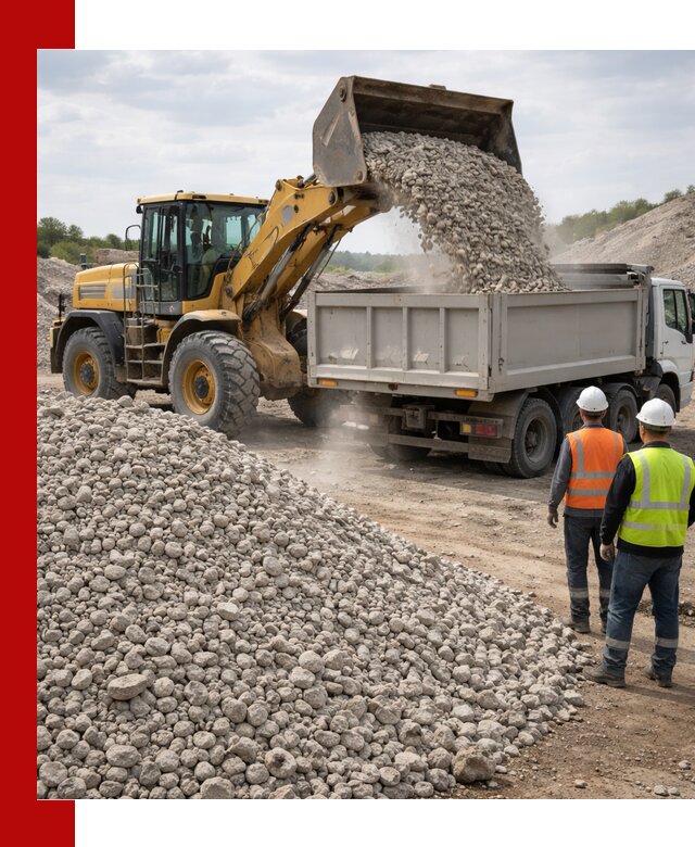 Доломитовый щебень фракция 40–71 доставка и продажа в Сибае