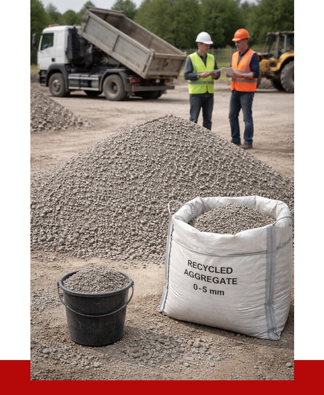 Вторичный щебень фракция 0-5 в Сибае от 1644 р. ПРОНЕРУДСба