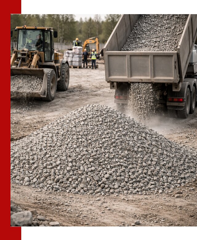 Вторичный щебень фракции 5-20 в Сибае — доставка и продажа крупнотоннажно