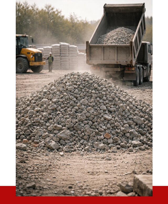 Вторичный щебень фракция 70-150 в Сибае от 1439 р. | ПРОНЕРУДСба