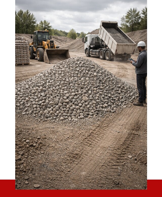 Купить бетонный щебень в Сибае, от 3288 р. ПРОНЕРУДСба