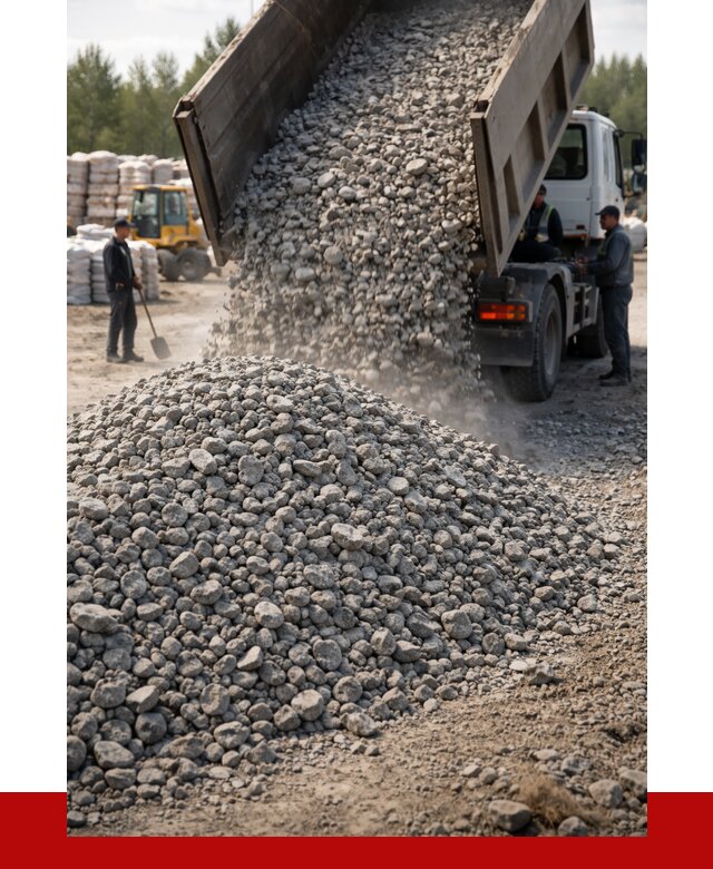 Бетонный щебень фракция 40-70 в Сибае от 1850 р. ПРОНЕРУДСба