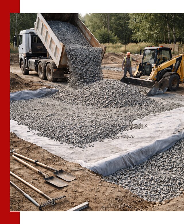 Щебень для фундамента с доставкой в Сибае