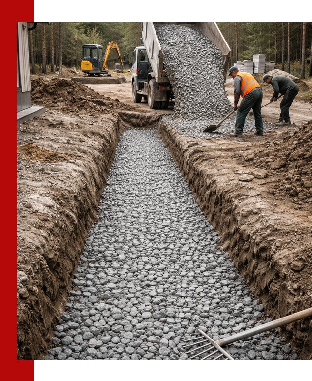 Щебень для дренажа с доставкой в Сибае высокого качества