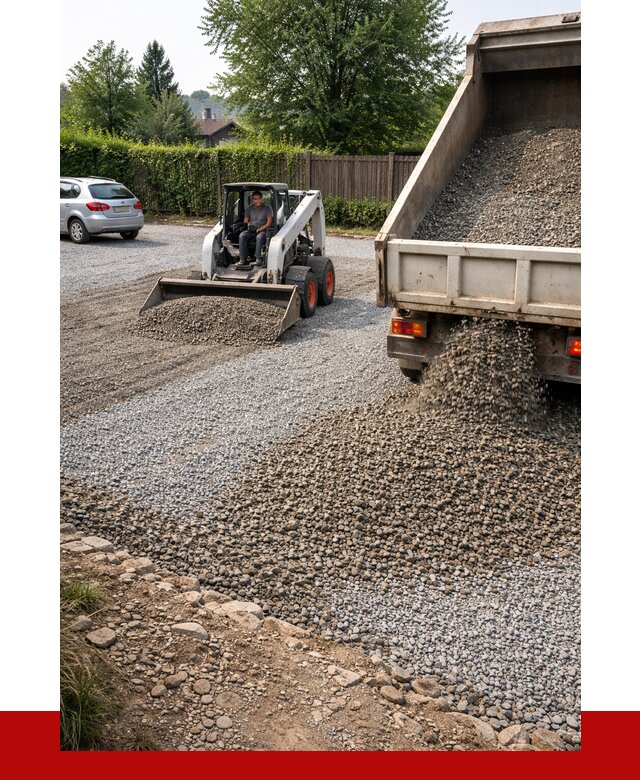 Щебень для парковки в Сибае с доставкой от 1233 р.| ПРОНЕРУДСба