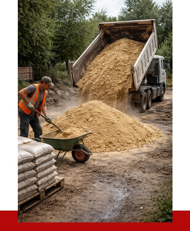 Купить песок с доставкой в Сибае от 1850 р. | ПРОНЕРУДСба