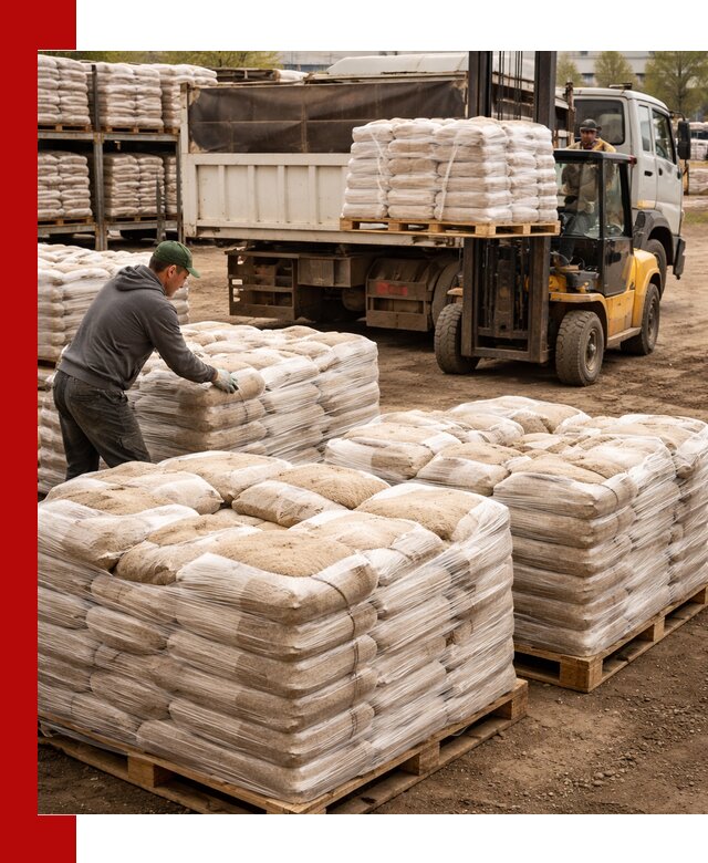 Карьерный песок в мешках с доставкой в Сибае