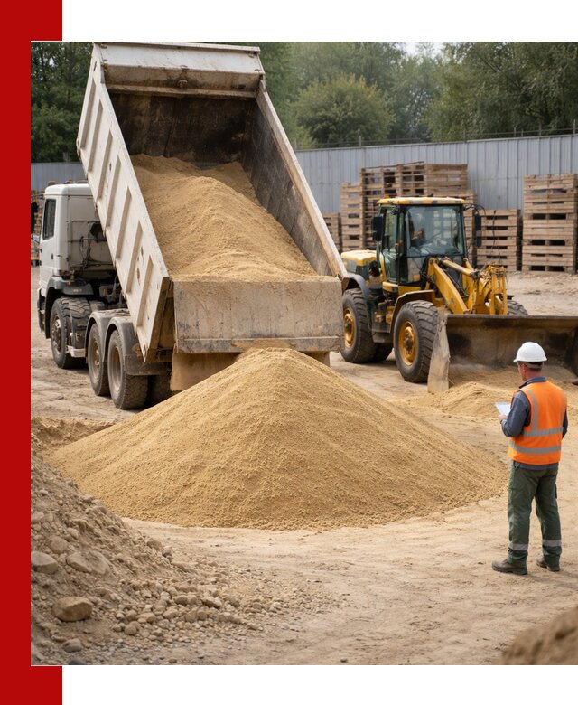 Доставка карьерного мелкозернистого песка в Сибае