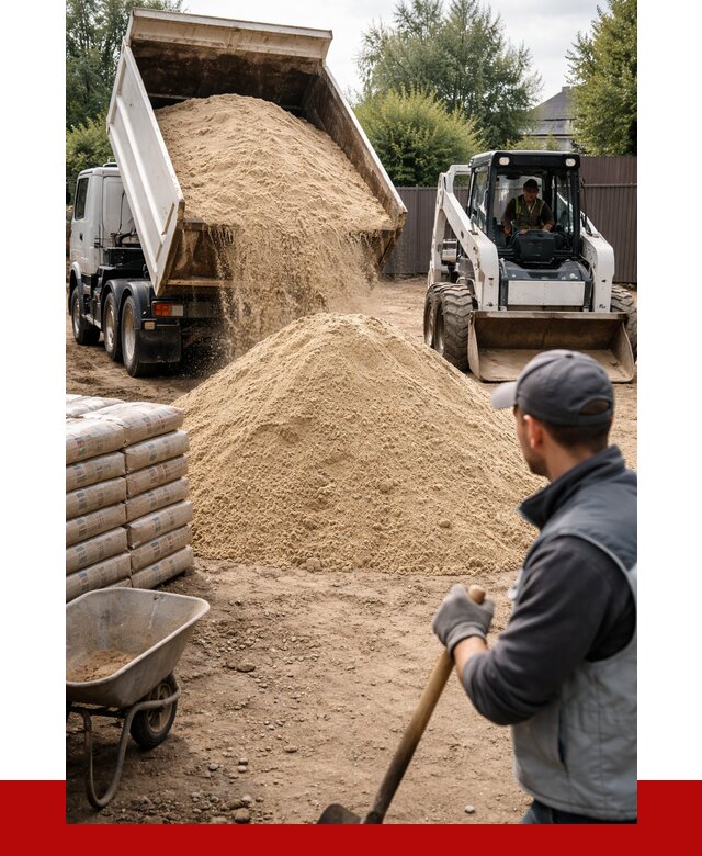 Мытый речной песок с доставкой в Сибае от 1490 р. | ПРОНЕРУДСба