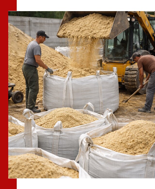 Поставка качественного песка для кладки в Сибае