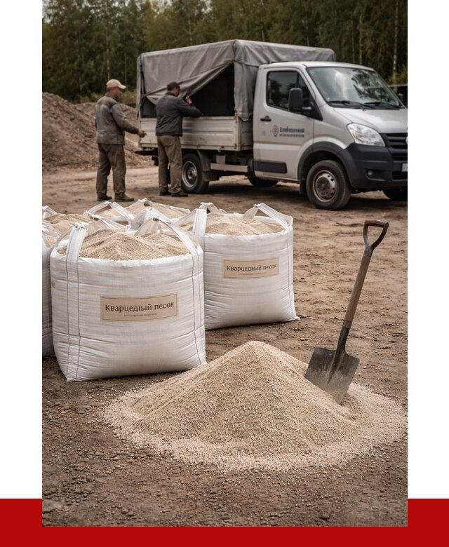 Кварцевый песок для пескоструя в Сибае от 4624 р. | ПРОНЕРУДСба