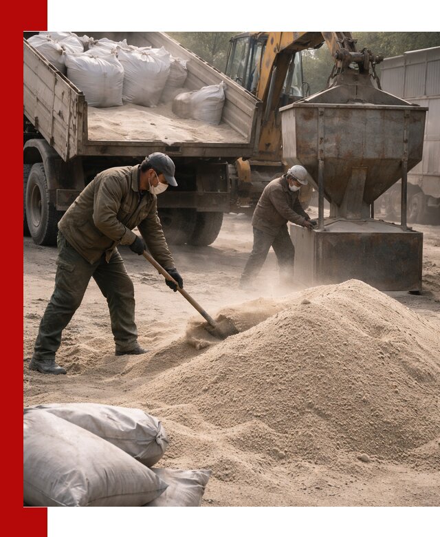 Кварцевый песок для пескоструя в Сибае — доставка и качество