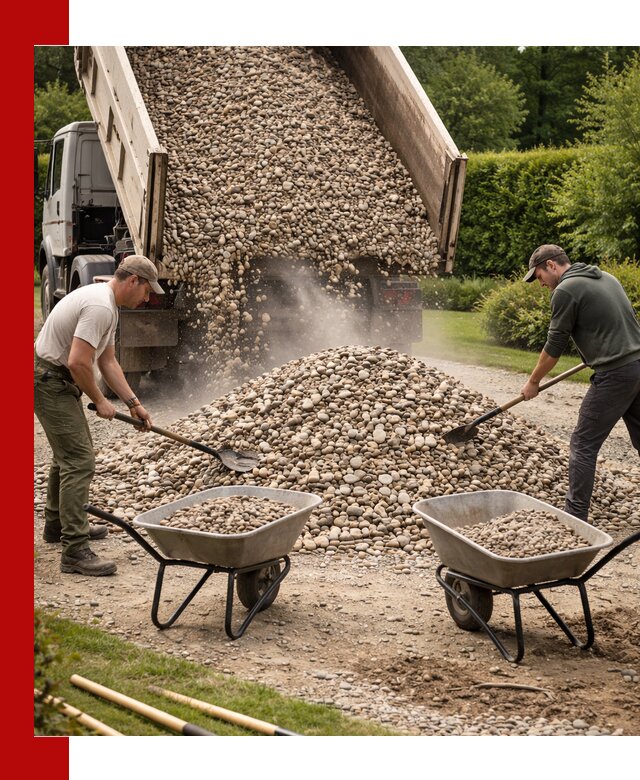 Доставка и продажа декоративной гальки в Сибае