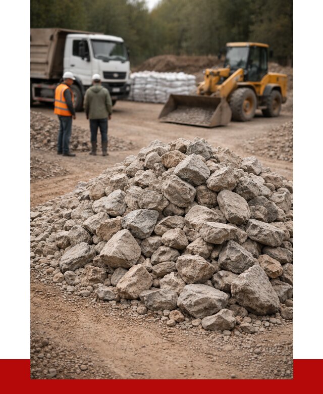 Купить бутовый камень с доставкой в Сибае от 2363 р. | ПРОНЕРУДСба