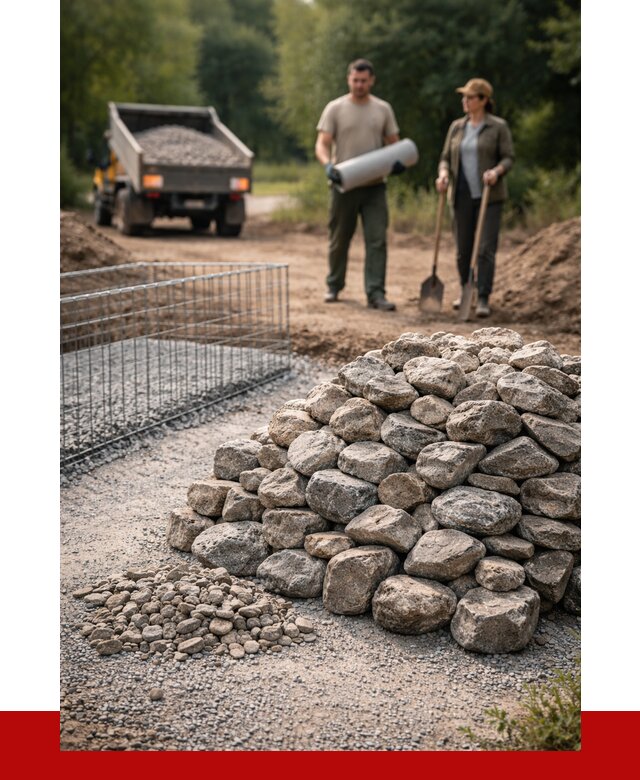 Камень для габионов фракция 100-200 в Сибае от 4932 р. | ПРОНЕРУДСба