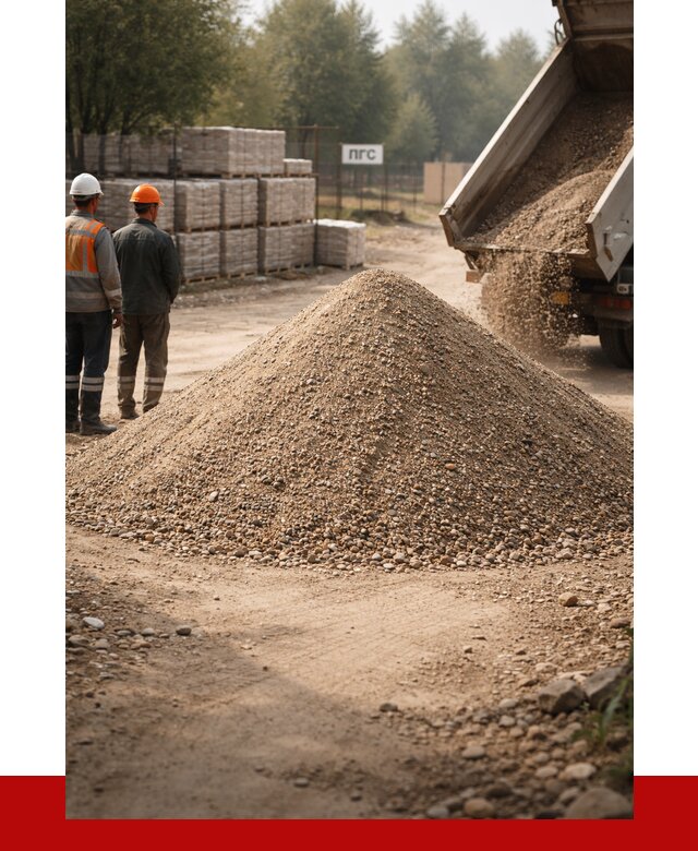 ПГС С1 с доставкой в Сибае от 2877 р. за куб | ПРОНЕРУДСба