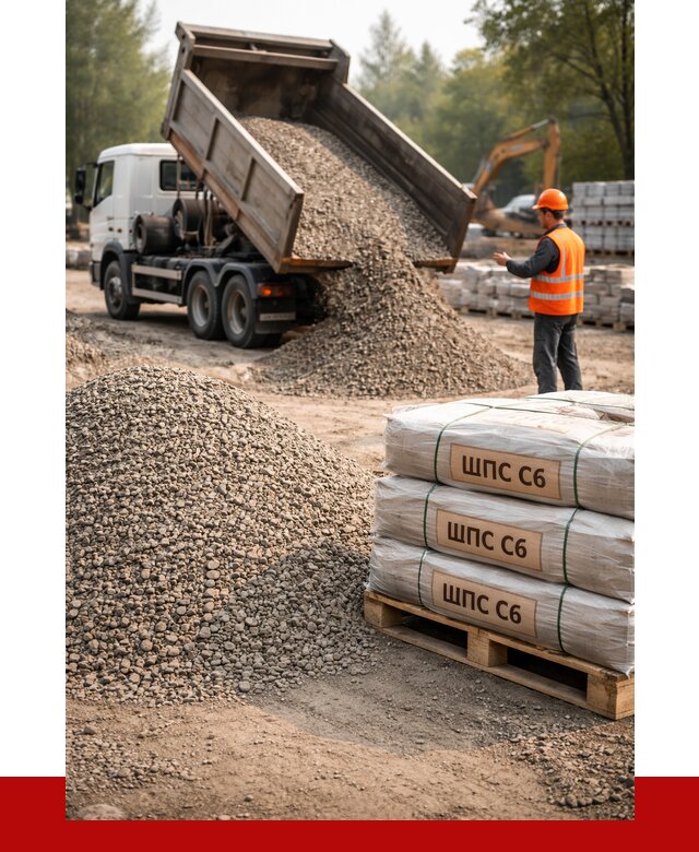 ЩПС С6 в Сибае с доставкой от 2261 р. за куб | ПРОНЕРУДСба
