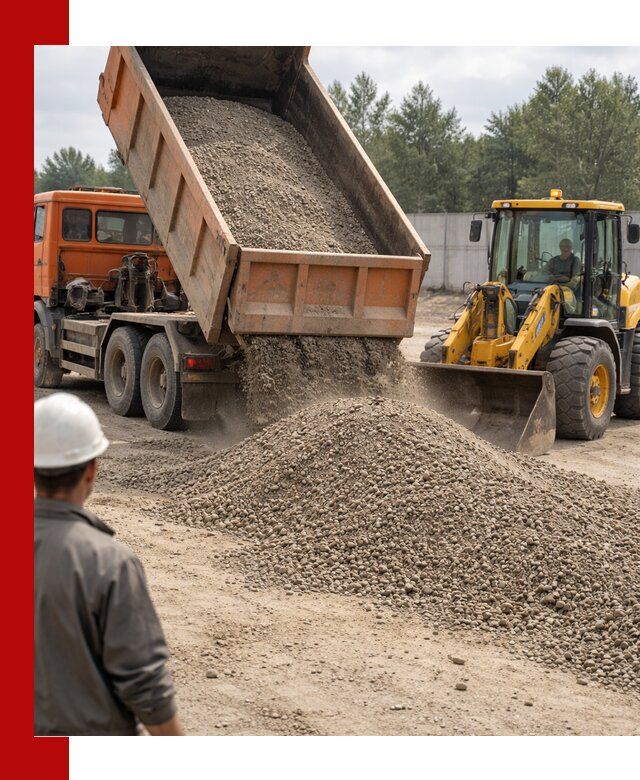 Доставка щпс С8 самосвалами в Сибае от производителя