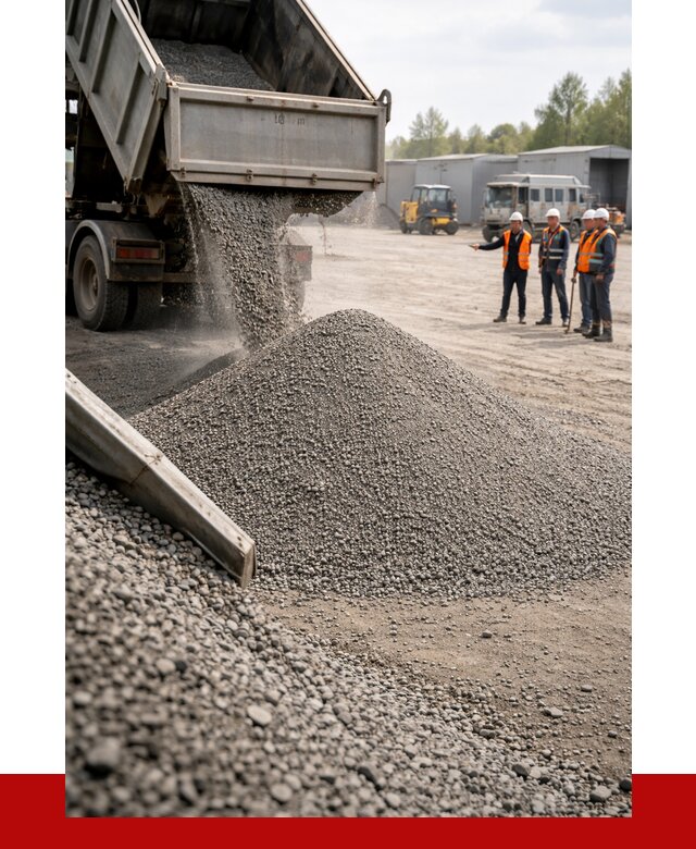 Гравийный отсев 0-5 в Сибае от 1233 р. с доставкой | ПРОНЕРУДСба