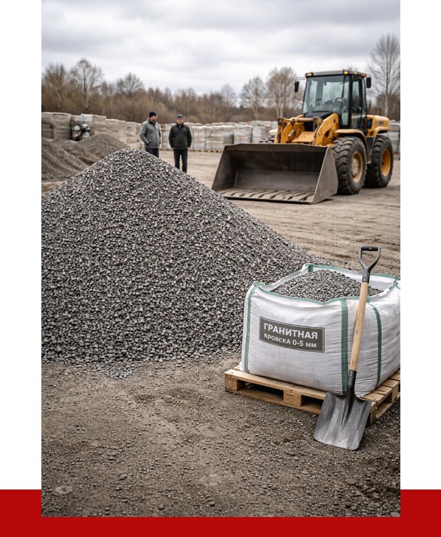 Купить гранитную крошку в Сибае от 4932 р. с доставкой | ПРОНЕРУДСба