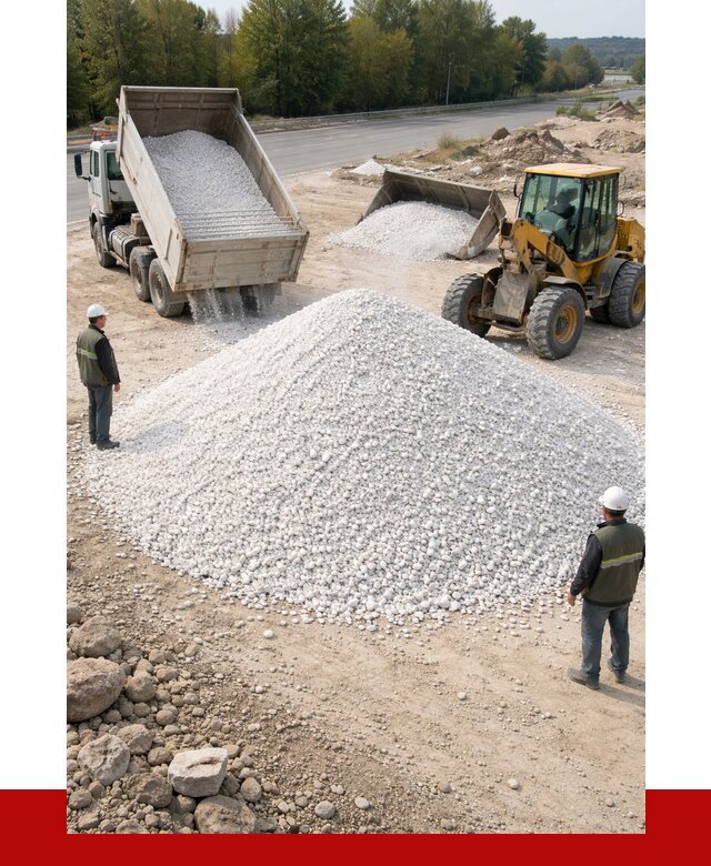 Белая мраморная крошка в Сибае от 4316 р. с доставкой | ПРОНЕРУДСба