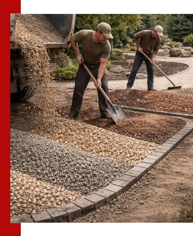 Декоративная крошка для ландшафта в Сибае — продажа и доставка