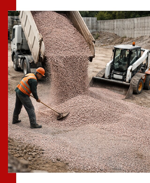 Крошка розовый гранит с доставкой в Сибае от производителя