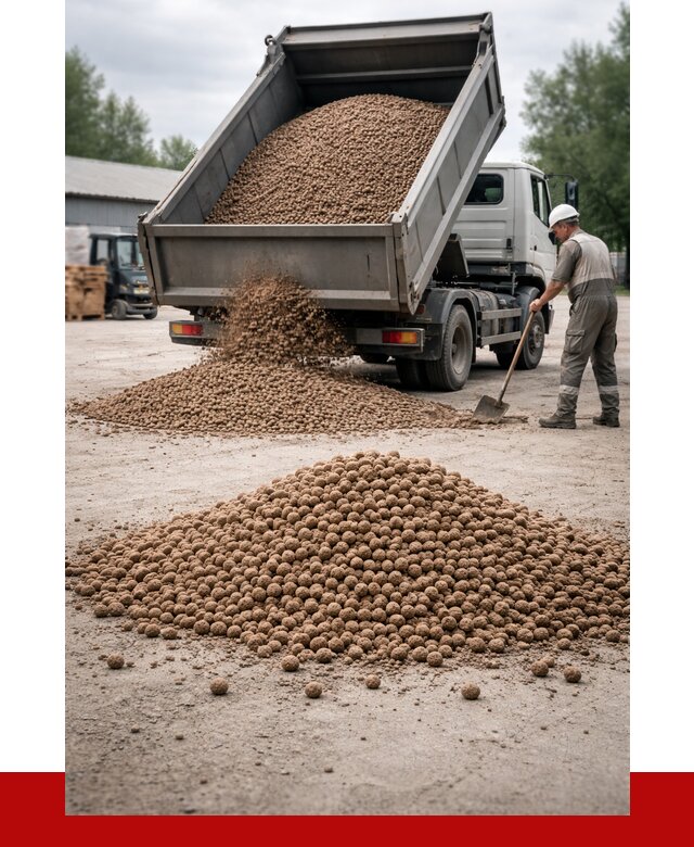 Керамзит с доставкой в Сибае от 4316 р. за м3 | ПРОНЕРУДСба