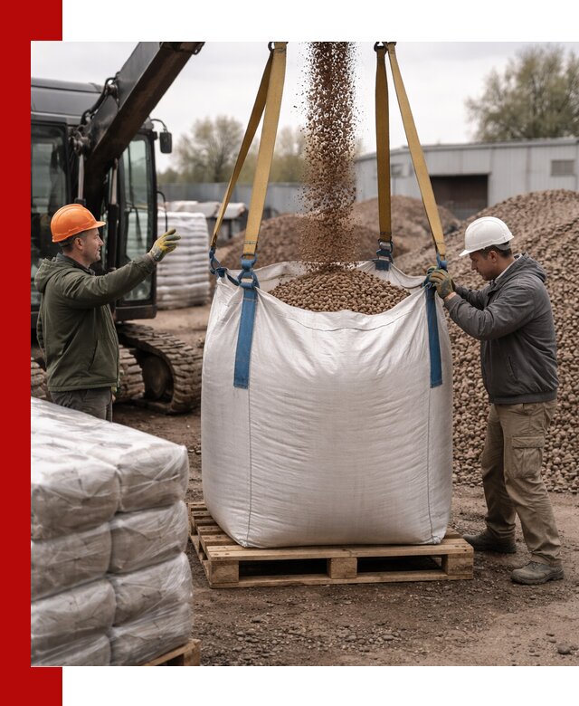 Керамзит в биг-бегах с доставкой в Сибае