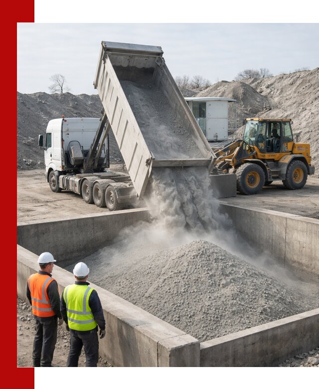 Доставка цемента навалом в Сибае крупными партиями