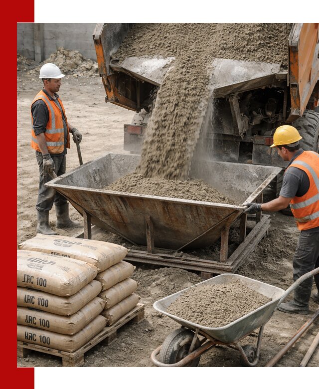 Доставка цементно-песчаной смеси М100 в Сибае