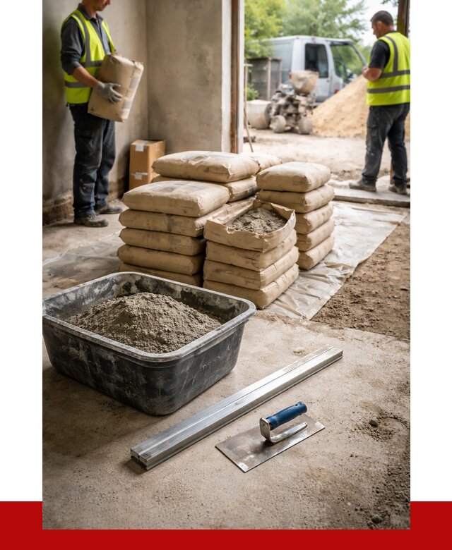 Купить сухую смесь для стяжки в Сибае от 4624 р. | ПРОНЕРУДСба