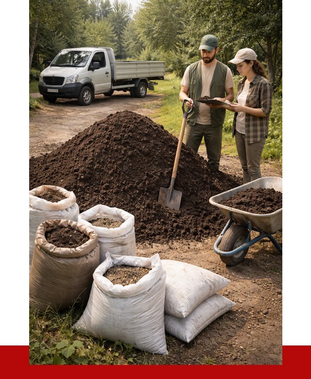 Купить грунт с доставкой в Сибае от 4624 р. за м3 | ПРОНЕРУДСба