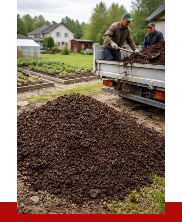 Плодородный грунт в Сибае с доставкой от 4316 р. | ПРОНЕРУДСба