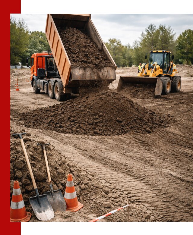 Поставка и доставка планировочного грунта в Сибае