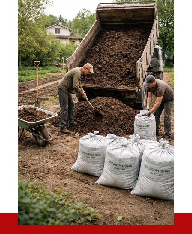 Плодородная смесь в Сибае от 4316 р./куб с доставкой | ПРОНЕРУДСба