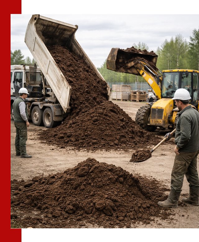 Доставка торфа оптом и в мешках в Сибае