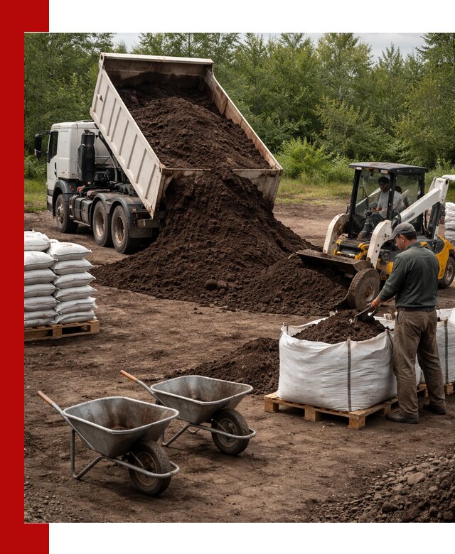 Доставка и продажа торфогрунта в Сибае оптом и в розницу