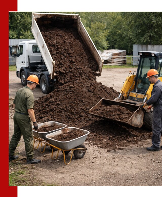 Доставка торфо-земляной смеси в Сибае для огорода и ландшафта