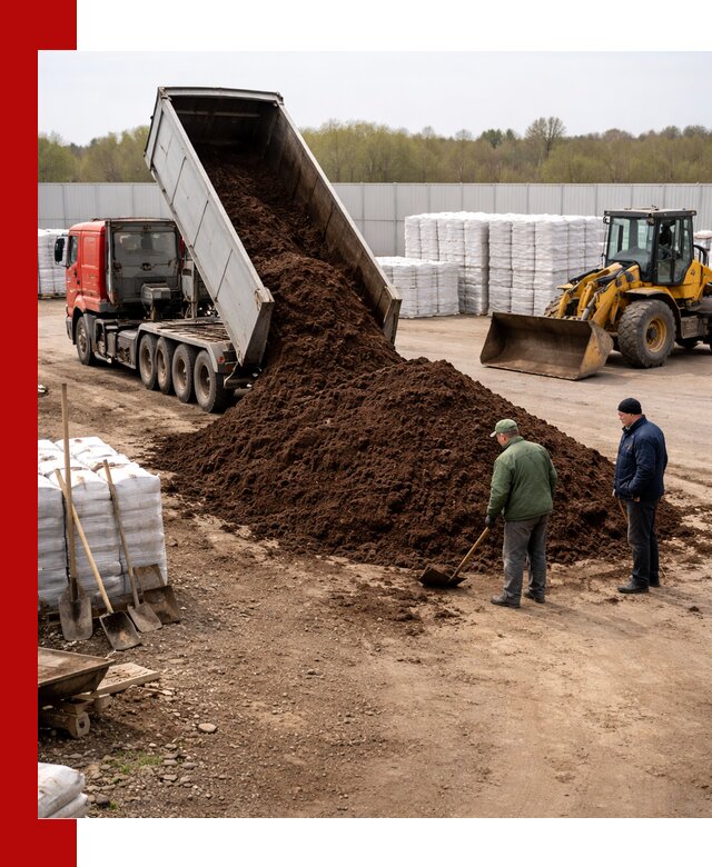 Доставка торфяных смесей оптом и в розницу в Сибае