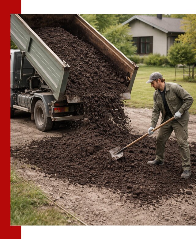 Чернозем для газона с доставкой в Сибае быстро и качественно